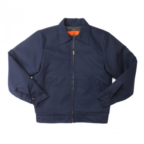 Men's Lined Slash Pocket Ike Jackets Industrial Work Jackets Ike