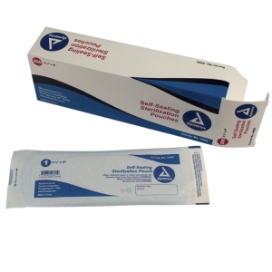 4462 Dynarex® Self-Sealing Bulk Sterilization/Autoclave Pouches - 3-1/2` x 9`