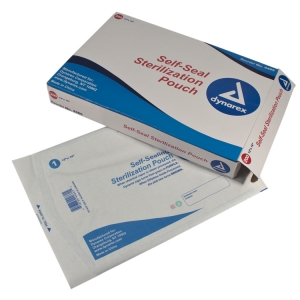 4466 Dynarex® Self-Sealing Sterilization/Autoclave Pouches - 12` x 16`