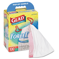 Glad® ForceFlex™ Drawstring Tall Kitchen Bags