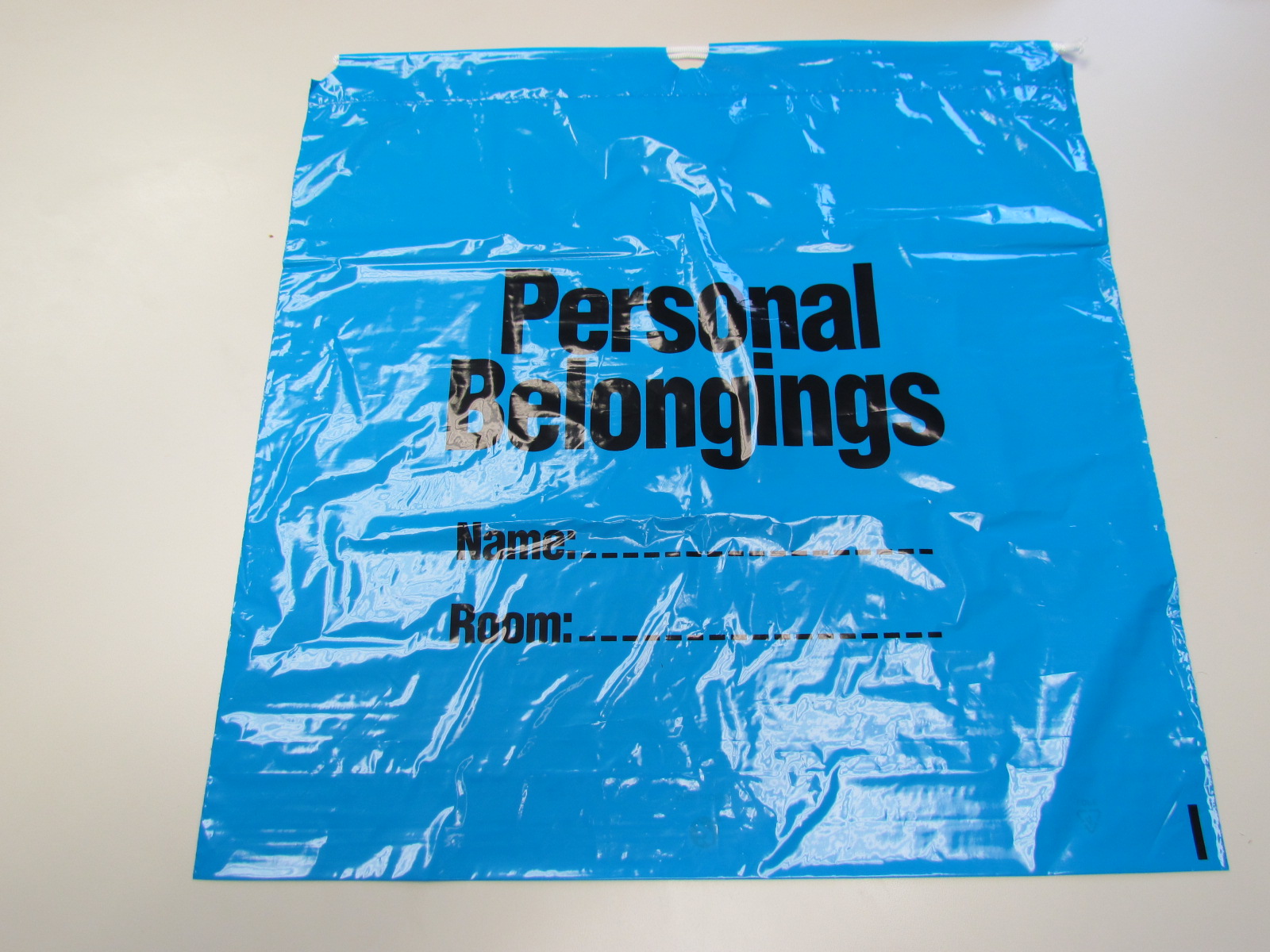 Blue 1.5-mil 20` x 20` Blue Personal Belongings Bags
