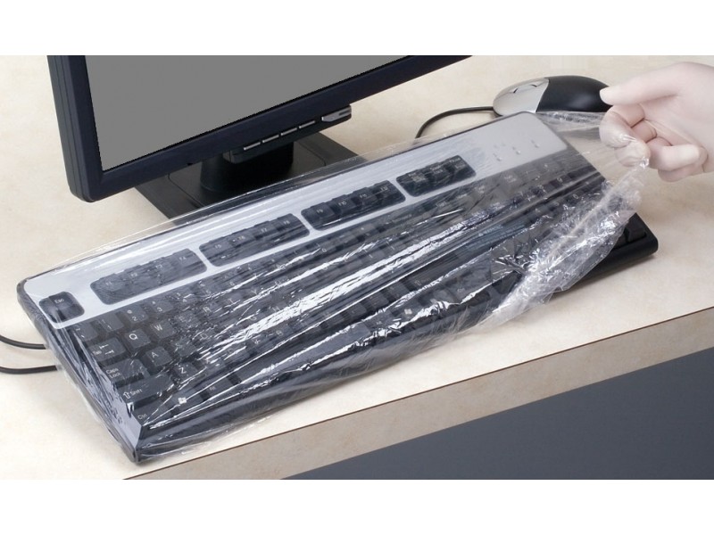 Disposable Protective Computer Keyboard Elastic Skin Covers 