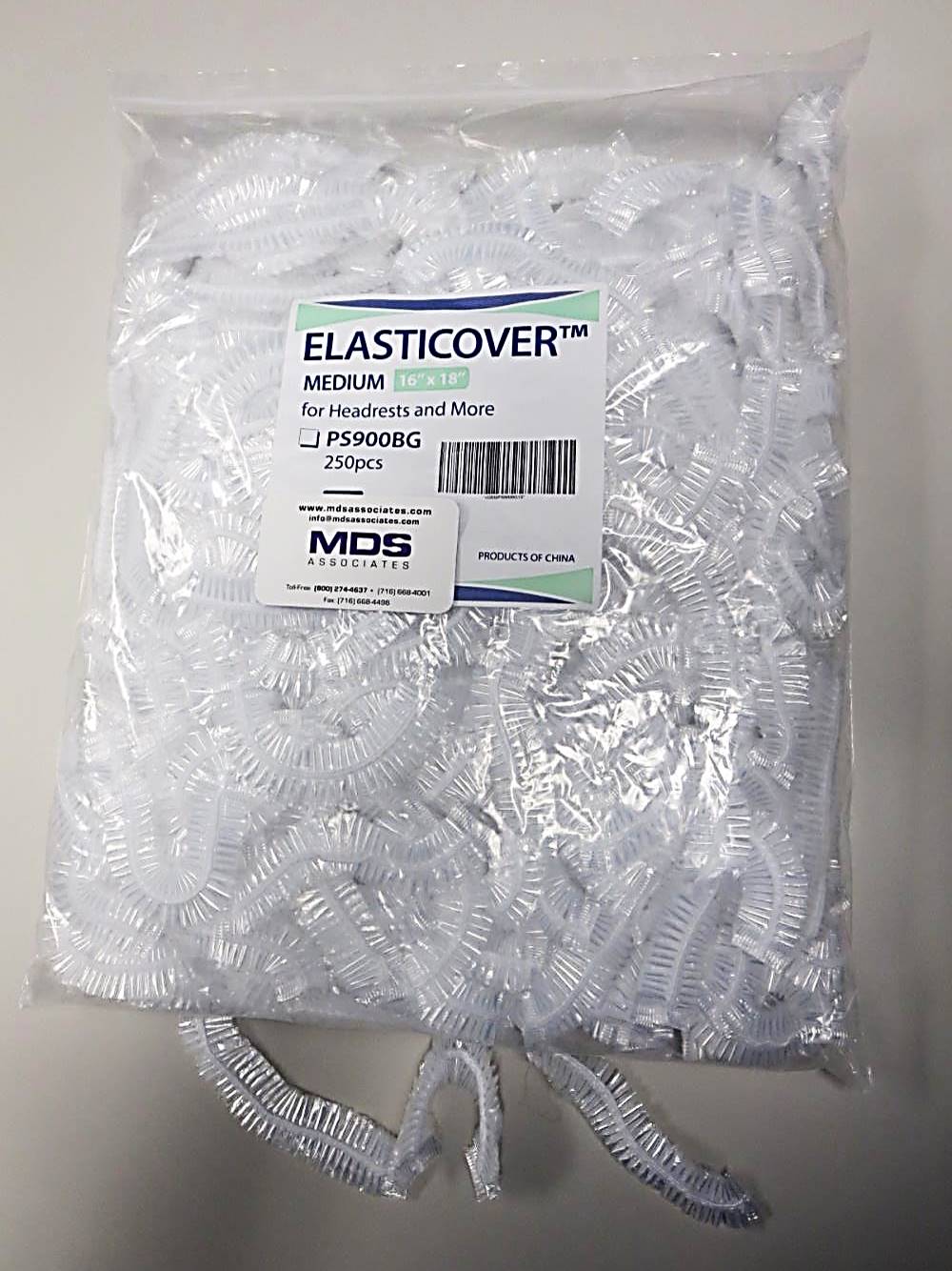 PS900BG  ValuBran Elasticover™ Disposable Poly Skins, 16-in x 18-in (250ct) 