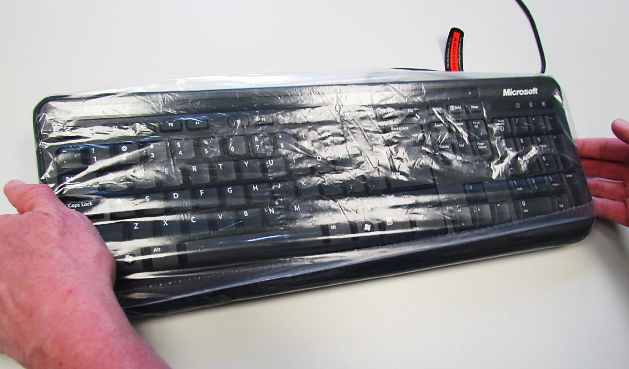 ValuBran 1-Mil Food-Grade Polyethylene Keyboard Covers