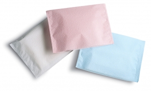  Tidi® Choice™ Colored Disposable Tissue/Poly Dental Head Rest Covers- 10` X 13`: White 919811, Green 919812, Blue 919813, Mauve 919816, Lavender 919819