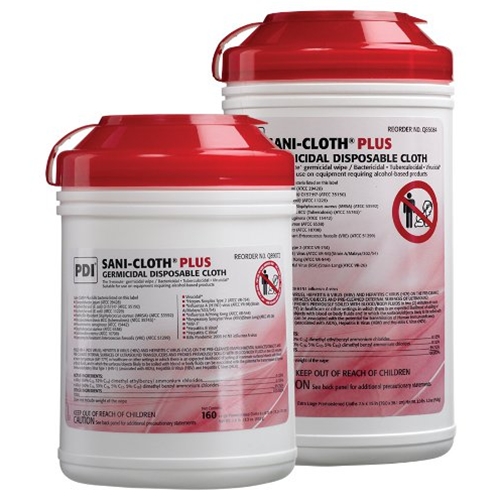 PDI® Sani-Cloth® Plus™ 14.85% Alcohol EPA Registered Low Level Surface Disinfecting Wipes