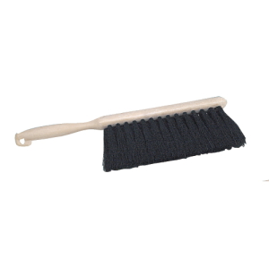 Utility Scrub Brush, 20, White, Nylon, Long Handle, ACS Industries B2217