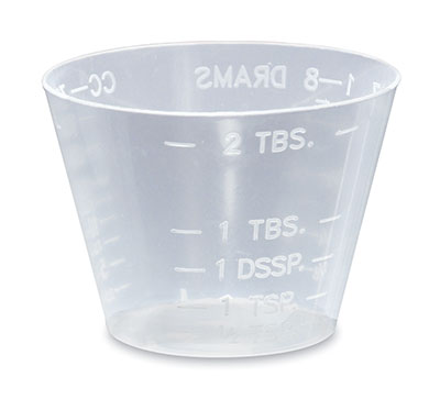 Graduated Disposable Measuring Cups - Small - Wonder Beauty Products