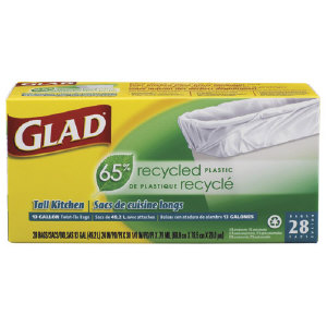 Glad® Recycled Tall Kitchen Bags