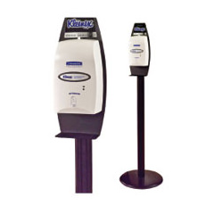 Electronic Skin Care Cassette Dispenser Floor Stand