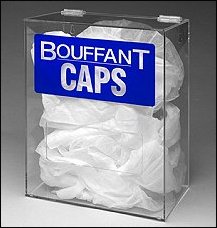 Clear Acrylic Bouffant Cap Dispenser