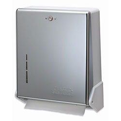 True Fold® Chrome C-fold/Multifold Towel Dispenser 