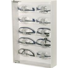 CP-075 Bowman® ABS Plastic Locking  10 pair Eyewear Cabinet