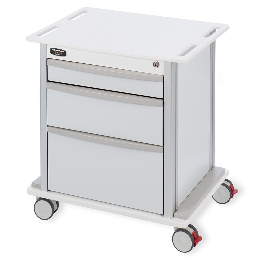 Bowman® Compact Undercounter Rolling Storage Cart Portable Under the