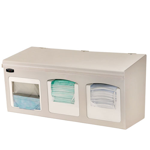 Face Mask Holders with Sign Holders | Clinical Mask Dispeners ...