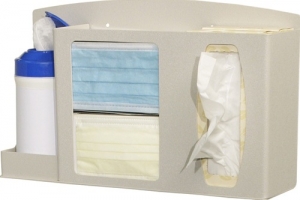 RS001-0212 Bowman Quartz Beige ABS Plastic Respiratory Hygiene Station