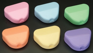 Plasdent Pastel Retainer Boxes, 200RTPSA Plasdent Pastel™ Dental Patient Retainer Boxes