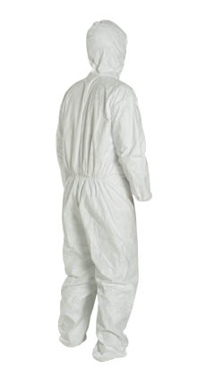 TYT127SWH Dupont™ Tyvek® 400 Limited-Use Coveralls w/ Hood and Elastic