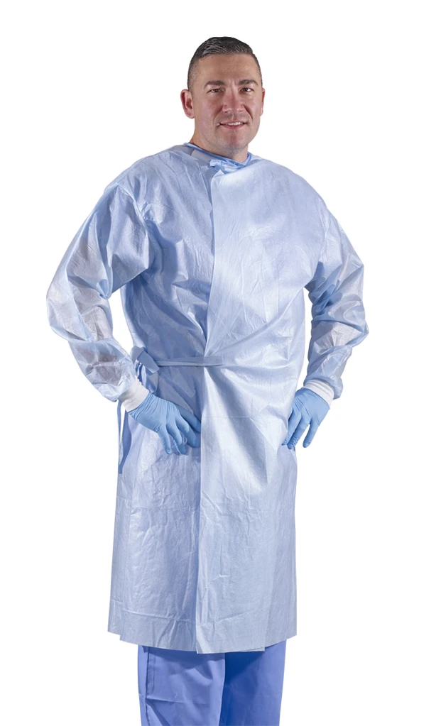Disposable Level 4 Procedure Gowns Impervious Endoscopic Gowns AAMI