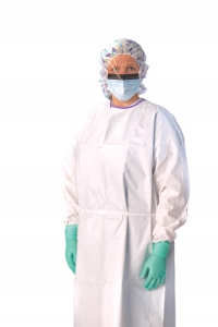 #ISO-KG-V-2XL Keystone® KeyGuard Microporous Cleanroom Gowns