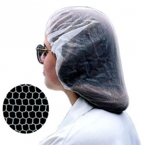 109HPI] Keystone® Disposable 1/16` Hole Honeycomb Nylon Mesh Hairnets (Poly Bag), Keystone® Adjustable Cap Company
