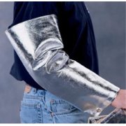 National Safety Apparel® 18` Aluminized Norbest 913™ Sleeves, SO2NJ181 NSA Aluminized Carbon Kevlar Sleeve Protector