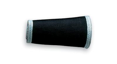 Ansell 8` Black Cane Mesh Sleeve With Velcro® Closures