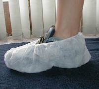 Keystone White Polypropylene Shoe Covers