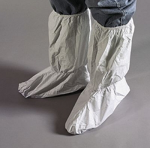 PC444SWH Dupont™ Proclean® Disposable Tyvek Boot Covers with PVC sole