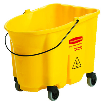Rubbermaid® Commercial 35 Qt WaveBrake® Mop Bucket w/ Casters 