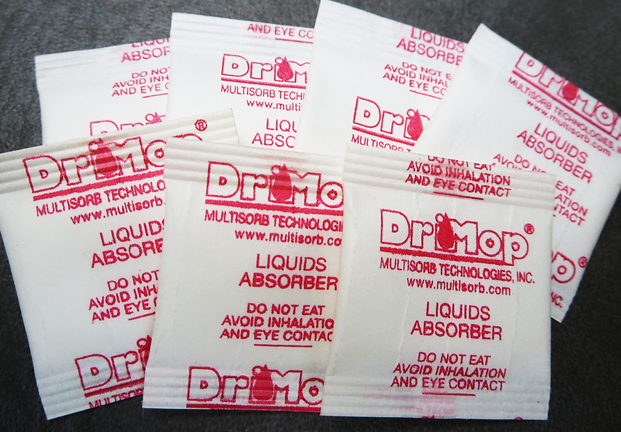 DriMop® Medical Liquid Absorber Pouches