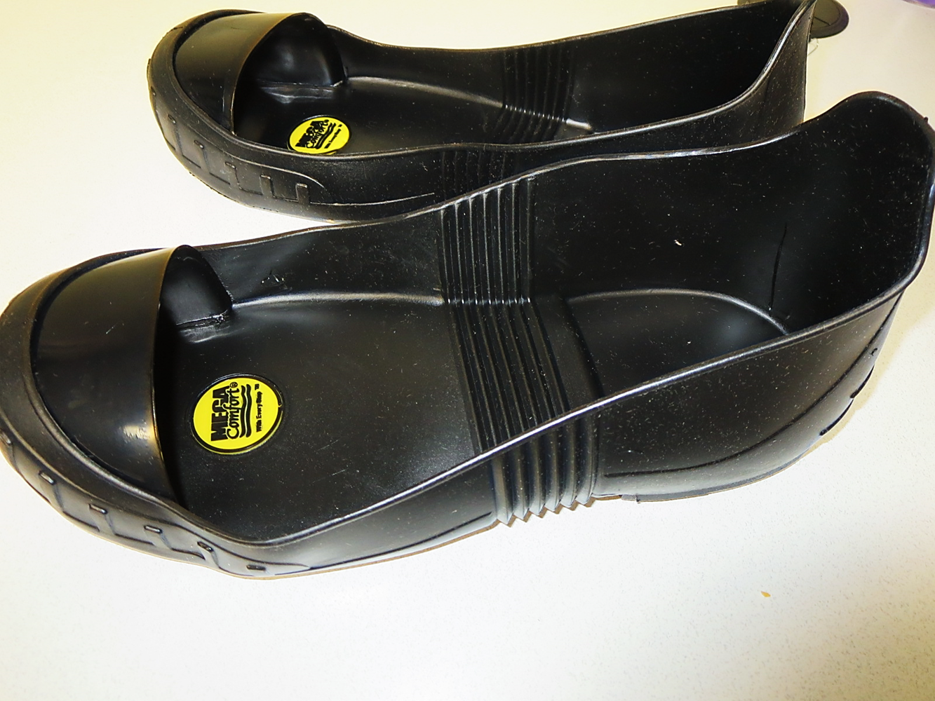 steel toe overshoes slip on safety toes