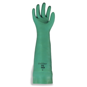 37185 Ansell® Sol-Vex® Unsupported Unlined 22-mil Chemical-Resistant Nitrile Gloves