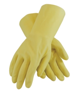 47-L171B PIP® Assurance® Unsupported Unlined 18-mil Chemical-Resistant Latex Gloves