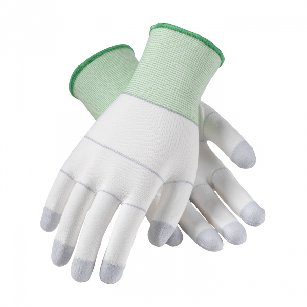 40-C125 PIP® CleanTeam® Knit Nylon Gloves w/ PU Coated Palms