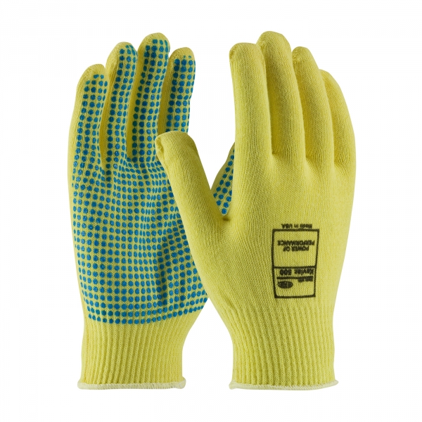PIP® Kut-Gard® Light Weight Kevlar® Glove w/ PVC Dot Grip #08-K200PD