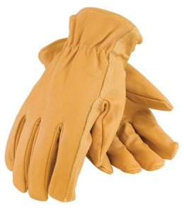 09-K3700 PIP Kut-Gard® Goatskin Driver with Straight Thumb and 13 Gauge Light Weight Kevlar Liner