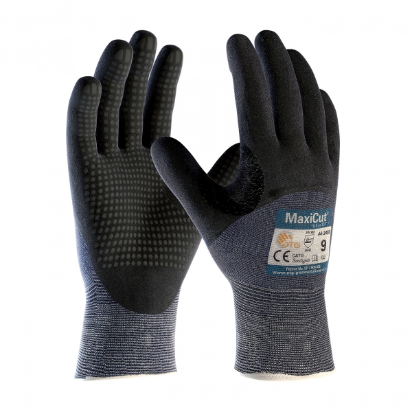 #44-3455 PIP® MaxiCut® Ultra™ Nitrile Coated Micro Dot Gloves 