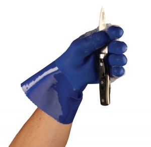 58-8658  PIP® XtraTuff™  Kevlar® Lined PVC Coated Chemical-Resistant Gloves, cut level 3