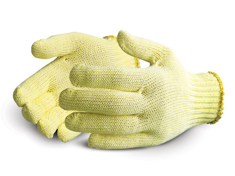 #SK - Superior SureKnit Heavyweight 7-gauge Kevlar String Knit Cut Resistant Work Gloves
