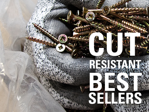 Image of Cut-Resistant Industrial Work Gloves