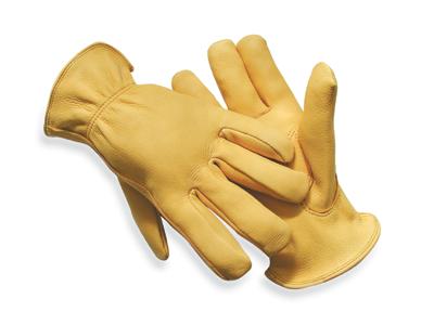 Premium Grain Deerskin Unlined Drivers Gloves, MDS Economy Premium Deerskin Leather Driver's Work Gloves