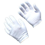 100% Cotton Inspection Glove Liner, 100% Light Weight Cotton White Glove Liners