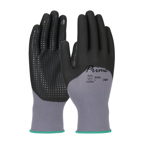 Prime™ Full Coated Nitrile Micro Dot Nylon Touch Gloves Material
