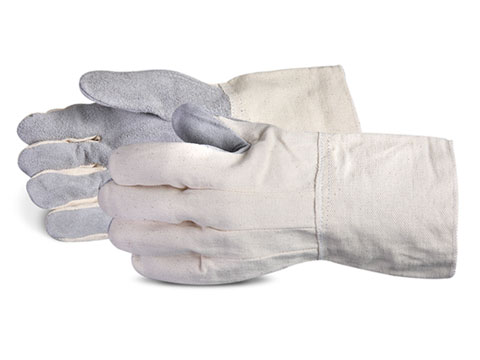 Superior Glove® Canuck Clute Pattern Glove w/ Cotton Gauntlet Cuff #650G