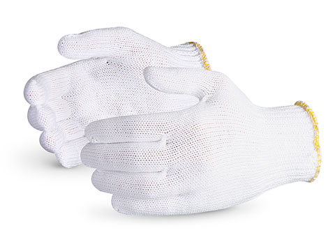 #SN - Superior Glove® Sure Knit™ 7-Gauge Bright White Nylon Knit