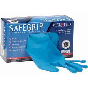 SG375 Microflex® Safe-Grip® Powder-Free Latex Exam Gloves