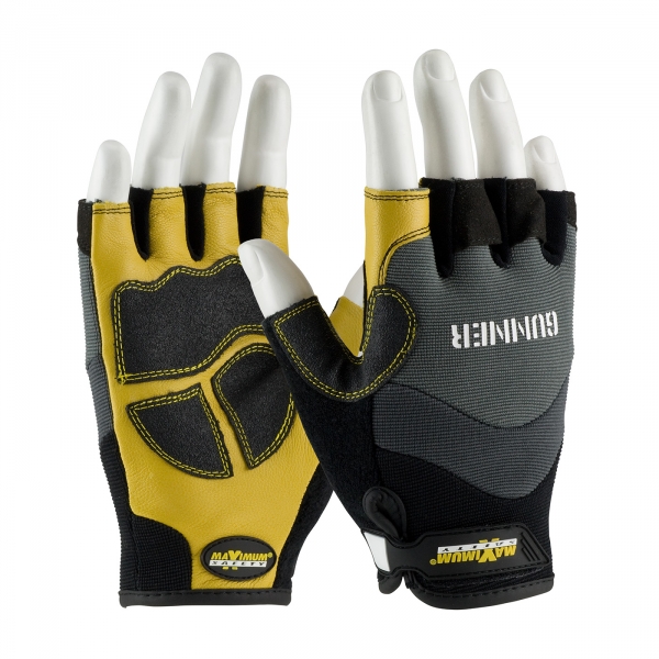 PIP® Maximum Safety® Gunner™ Half-Finger Glove #120-4300
