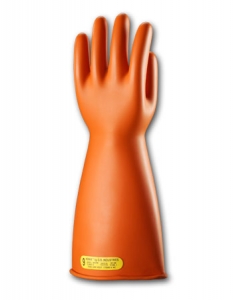 147-2-14 PIP® 14` Novax® Electrical Safety Class 2 Orange Rubber Insulating Work Gloves