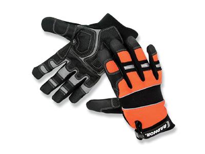 Mechanics Gloves-Hi-Viz Orange